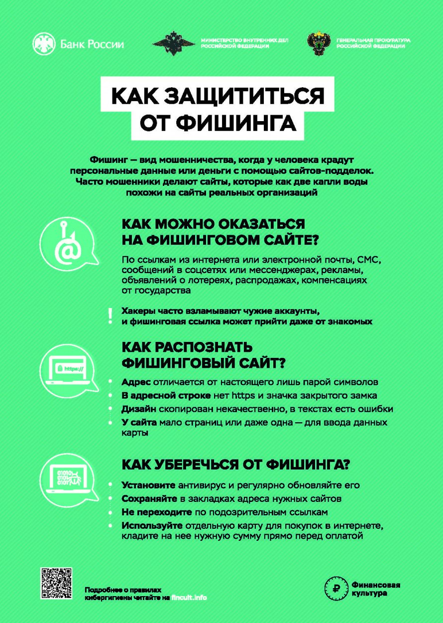Как защититься от фишинга